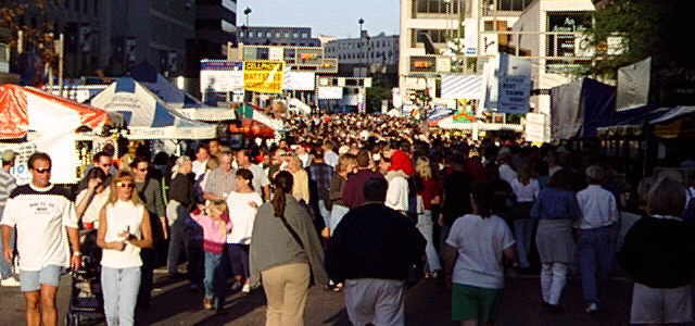 Bild von einer der Hauptstrassen
